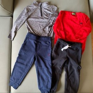 Bundle of UNDER ARMOUR, NAUTICA, UNITED COLORS OF BENETTON, CARTER’S 3T-4T